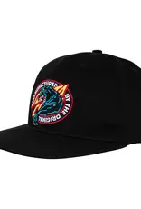 SANTA CRUZ Natas MFG Panther Snapback Structured Hat - Black