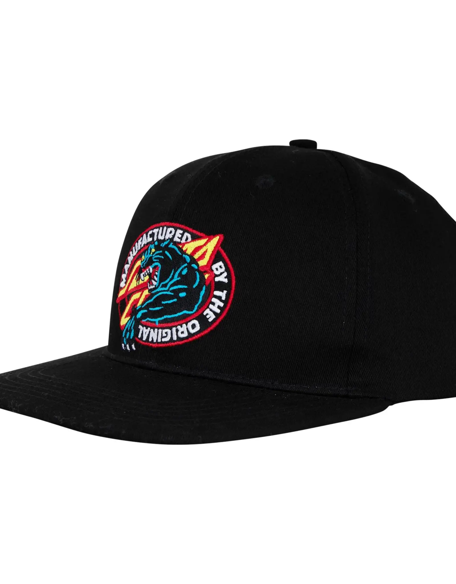 SANTA CRUZ Natas MFG Panther Snapback Structured Hat - Black