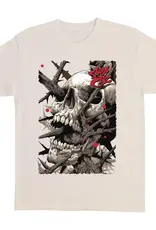 SANTA CRUZ Pace Deathtrap Oversized S/S Heavyweight T-Shirt - Natural