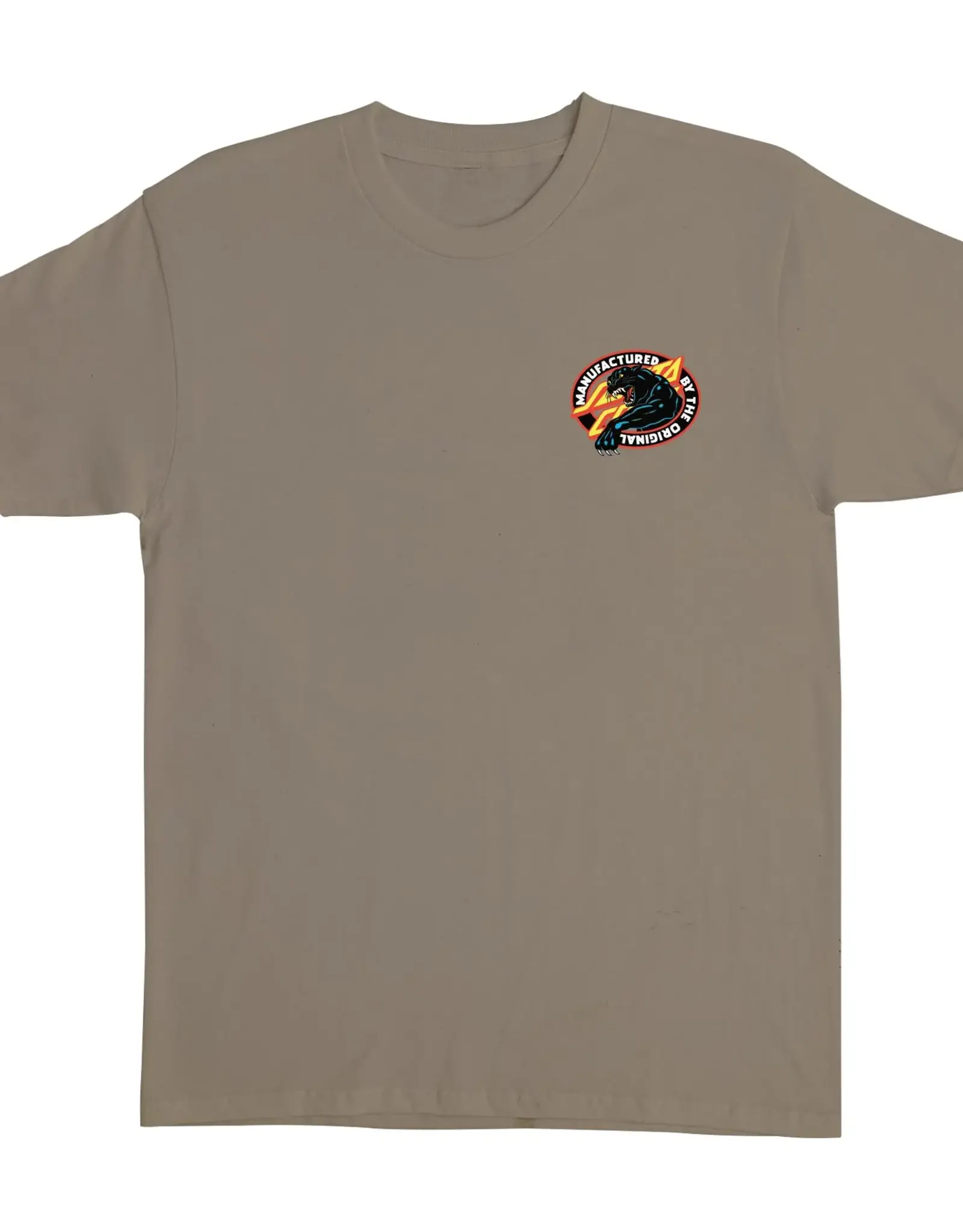 SANTA CRUZ Natas SC Panther S/S Heavyweight T-Shirt - Prairie Dust