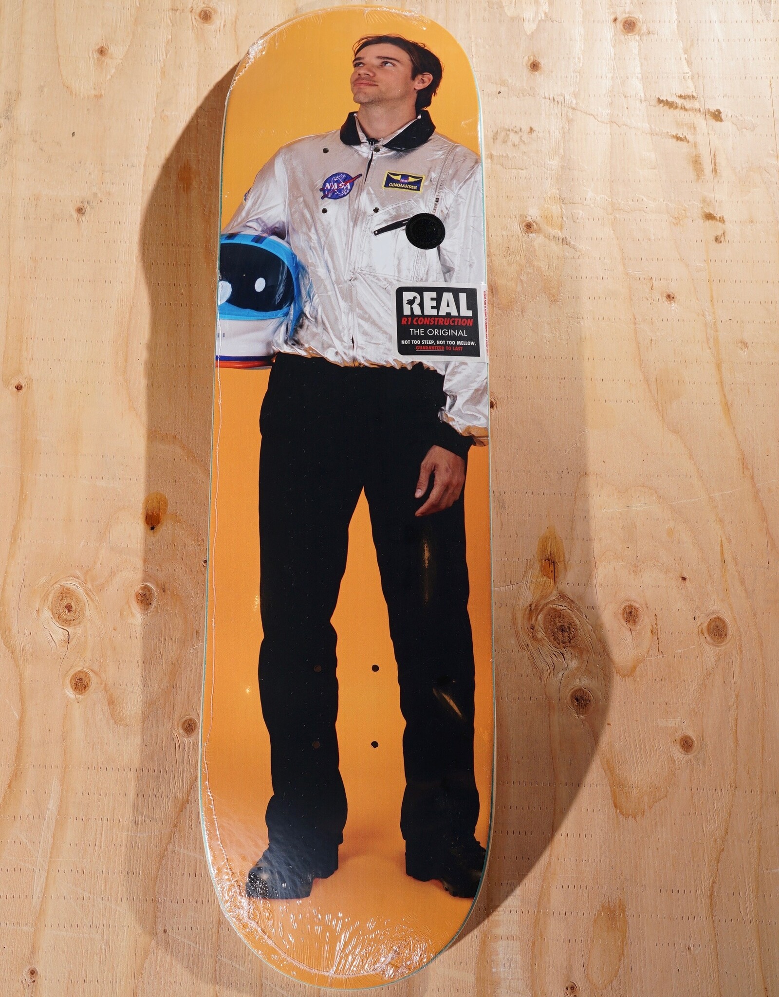 REAL SKATEBOARDS REAL WILKINS ASTRONAUT DECK - 8.5