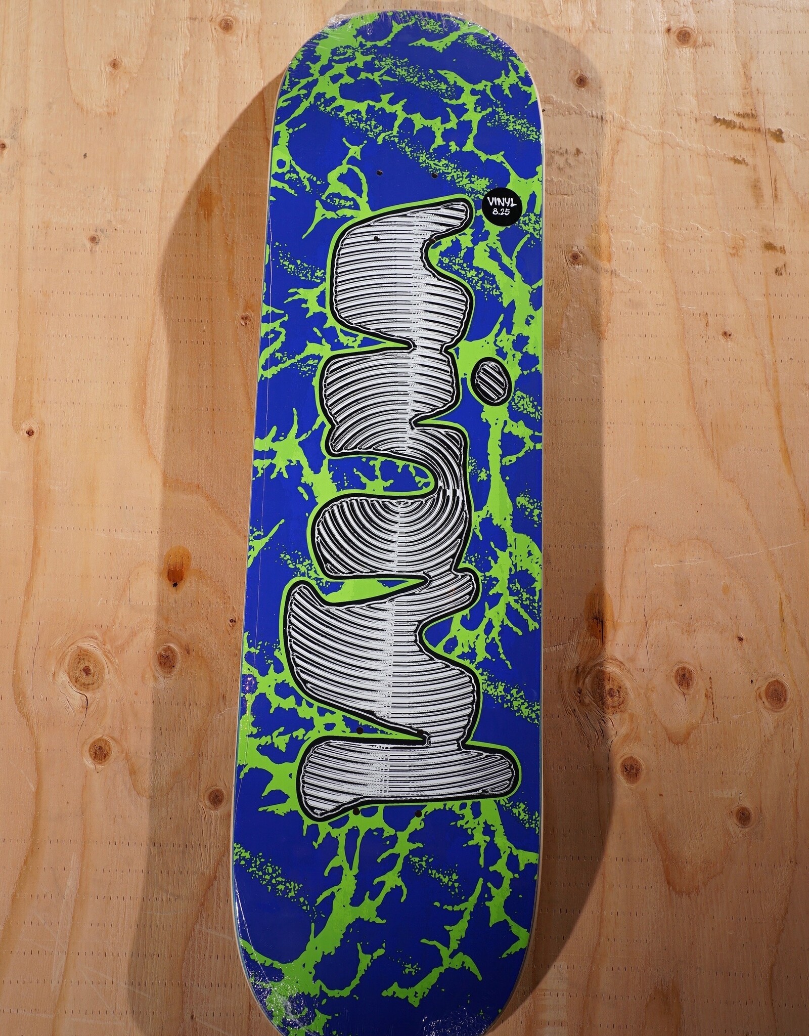 VINYL SKATEBOARDS VINYL VOLT SPIRAL DECK - 8.12