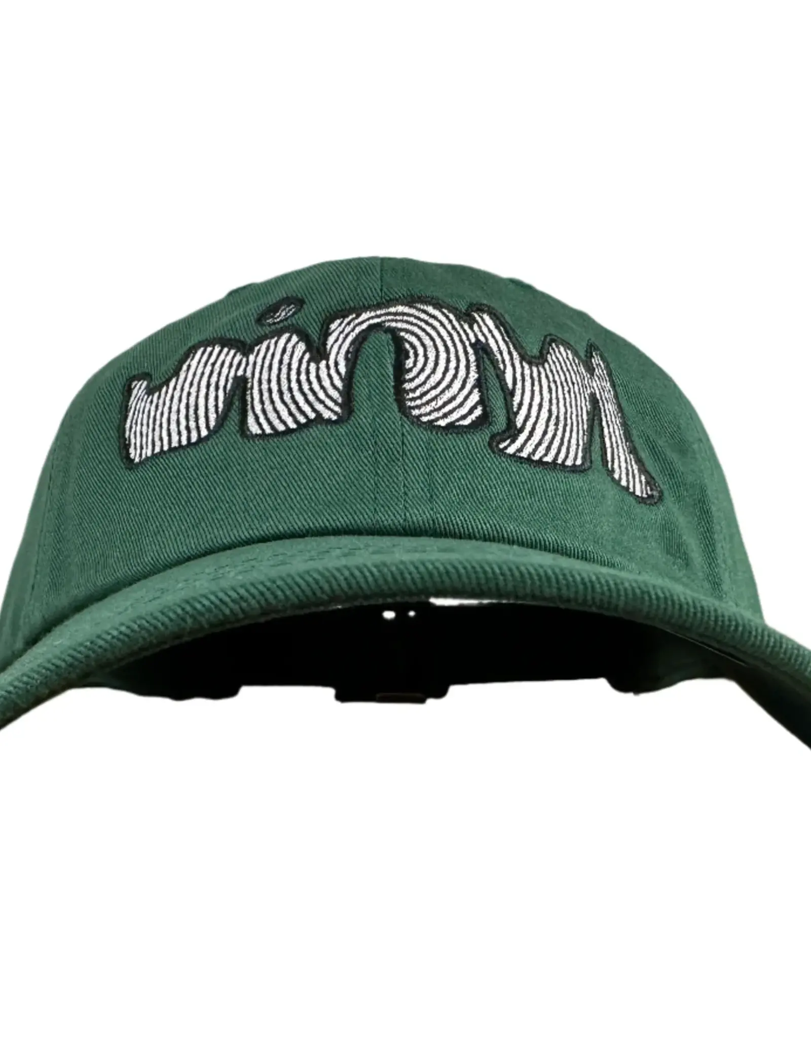 VINYL SKATEBOARDS VINYL SPIRAL LOGO DAD HAT - FOREST