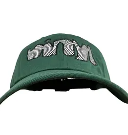 VINYL SKATEBOARDS VINYL SPIRAL LOGO DAD HAT - FOREST