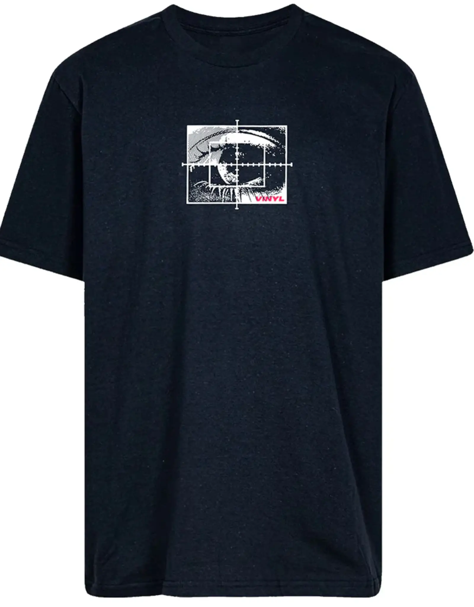 VINYL SKATEBOARDS VINYL SCOPE TEE - BLACK