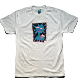 FROG Shoulder Frog T-Shirt - White