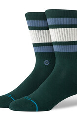 STANCE STANCE BOYD STRIPED CREW SOCK - PINE
