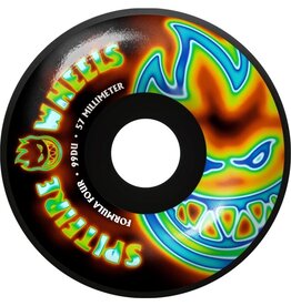 SPITFIRE Formula Four 99 Duro Radioactive Big Head Wheel Black - 57mm