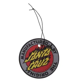 SANTA CRUZ Flamed Dot Air Freshener - Grey