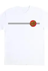 SANTA CRUZ Classic Dot S/S Heavyweight T-shirt - White