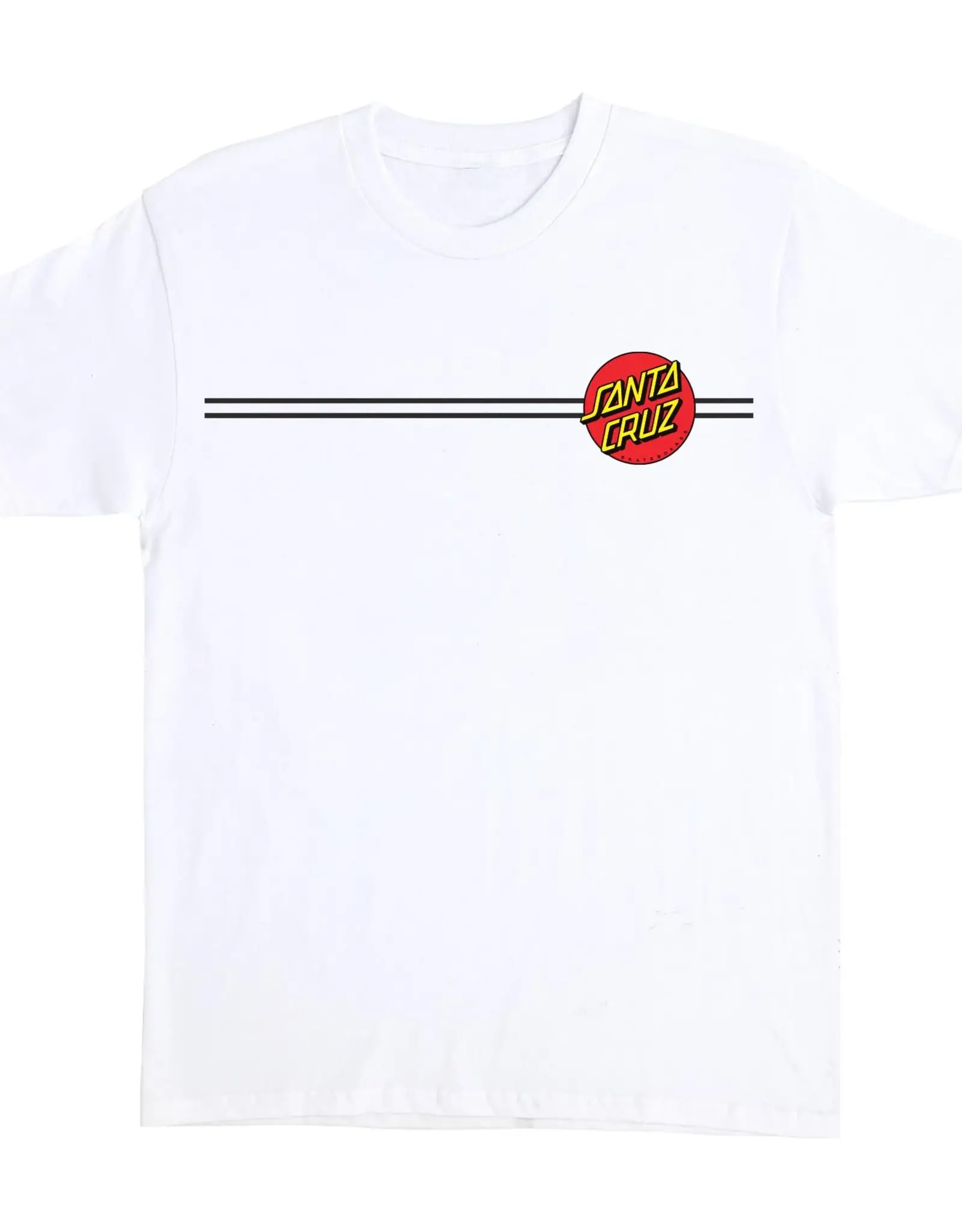 SANTA CRUZ Classic Dot S/S Heavyweight T-shirt - White