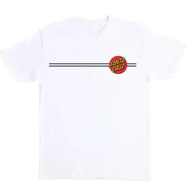 SANTA CRUZ Classic Dot S/S Heavyweight T-shirt - White