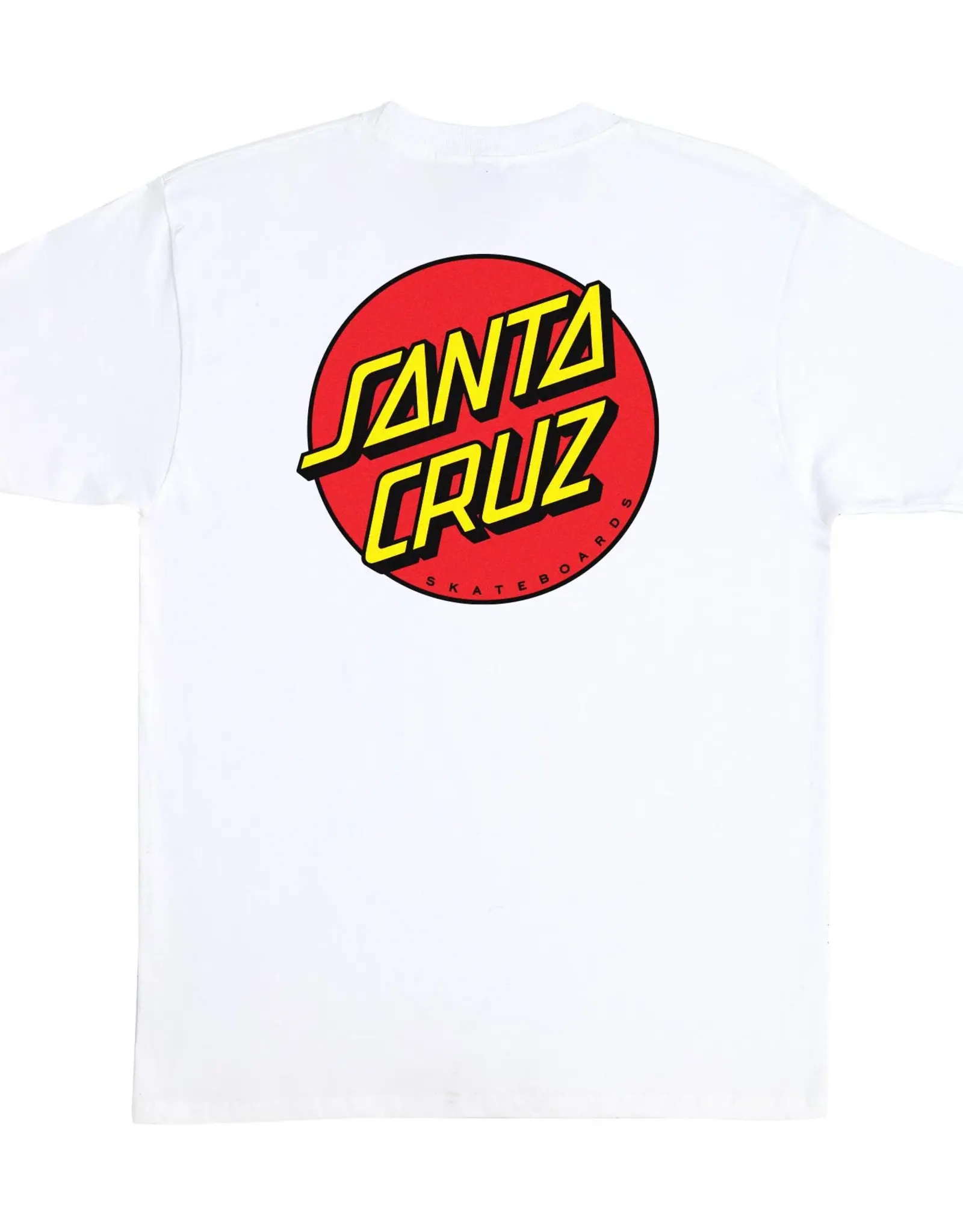 SANTA CRUZ Classic Dot S/S Heavyweight T-shirt - White