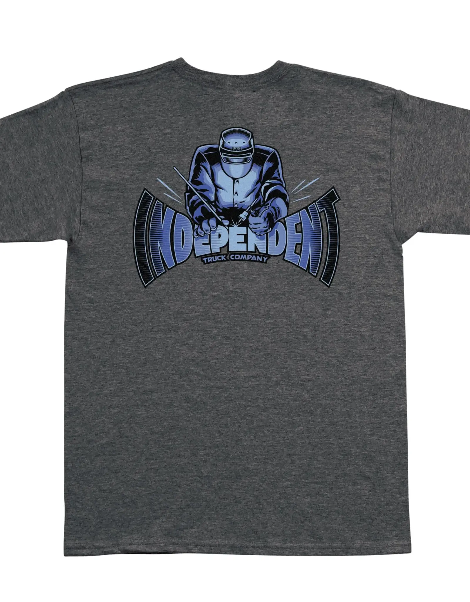 INDEPENDENT MFG Span S/S Heavyweight T-shirt - Dark Heather