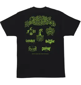 CREATURE Resurrection XX  Heavyweight T-shirt - Black
