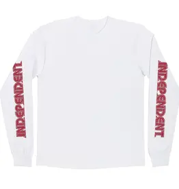 INDEPENDENT Ancient Groundwork L/S Heavyweight T-shirt - White