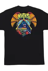 SANTA CRUZ Natas SC Panther S/S Heavyweight T-Shirt - Black