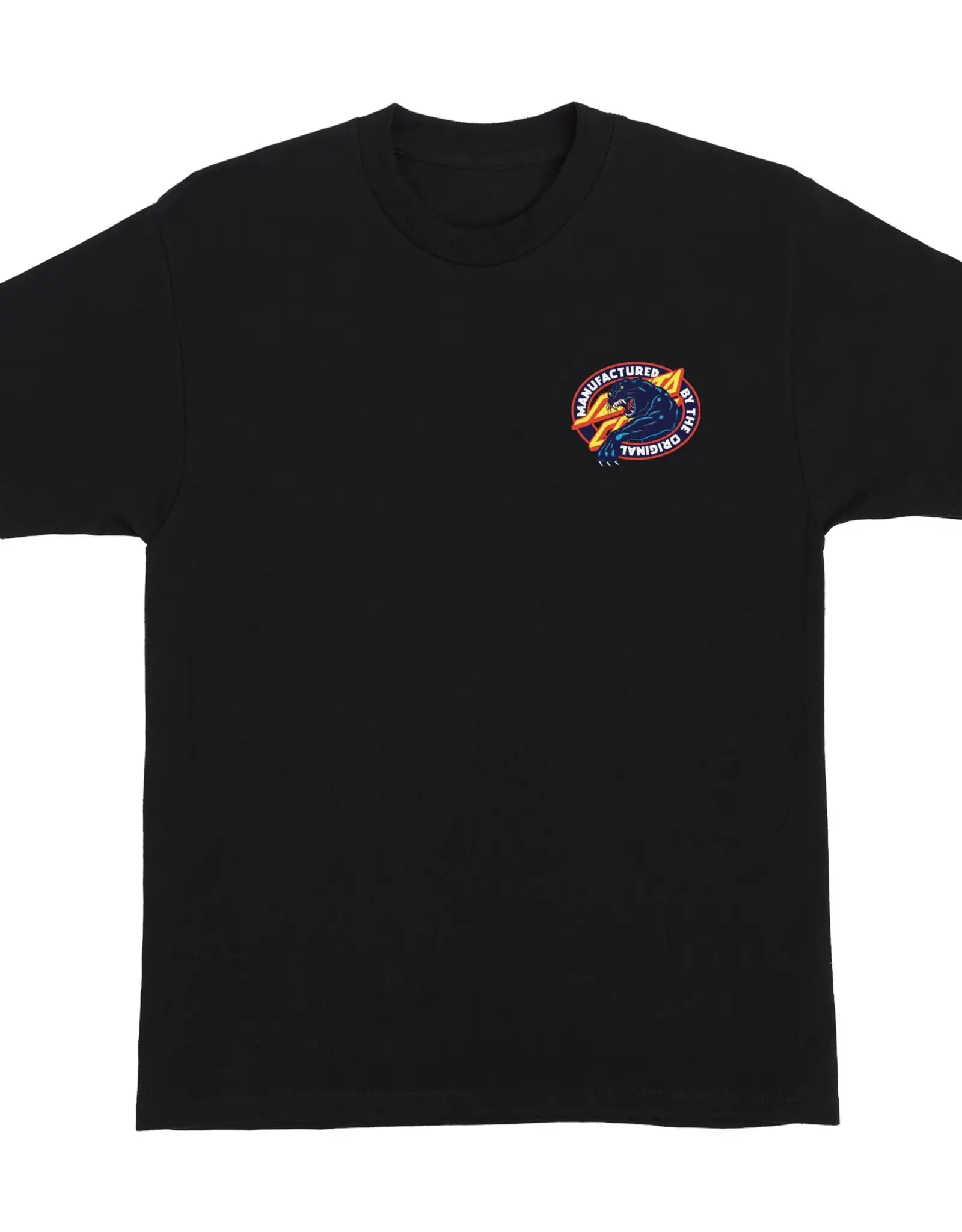 SANTA CRUZ Natas SC Panther S/S Heavyweight T-Shirt - Black