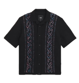 VANS Wheeler Sweater Polo S/S - Black