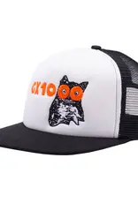 GX1000 Owl Trucker Hat - Black / White