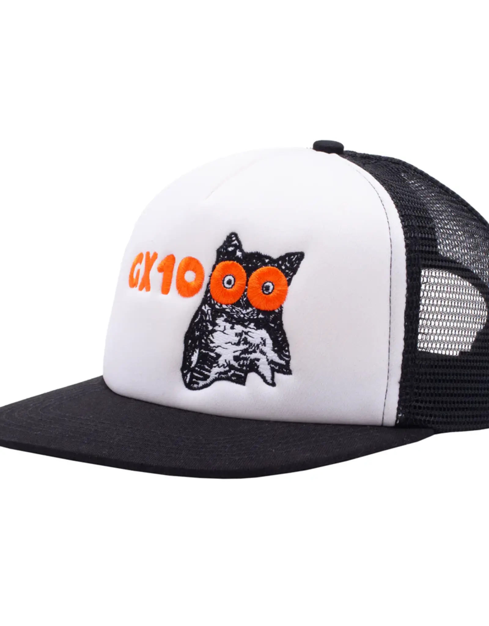 GX1000 Owl Trucker Hat - Black / White