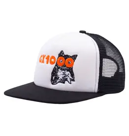 GX1000 Owl Trucker Hat - Black / White