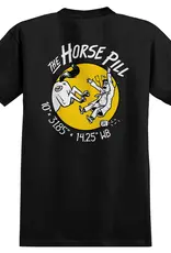 ANTI HERO Horse Pill Tee - Black/Yellow