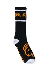 SPITFIRE Hellfire Script Sock - Black