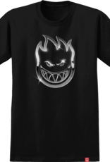 SPITFIRE Chrome Bighead Tee - Black