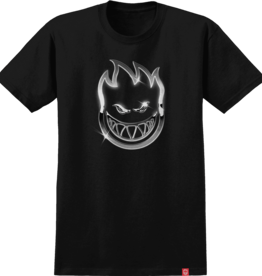 SPITFIRE Chrome Bighead Tee - Black
