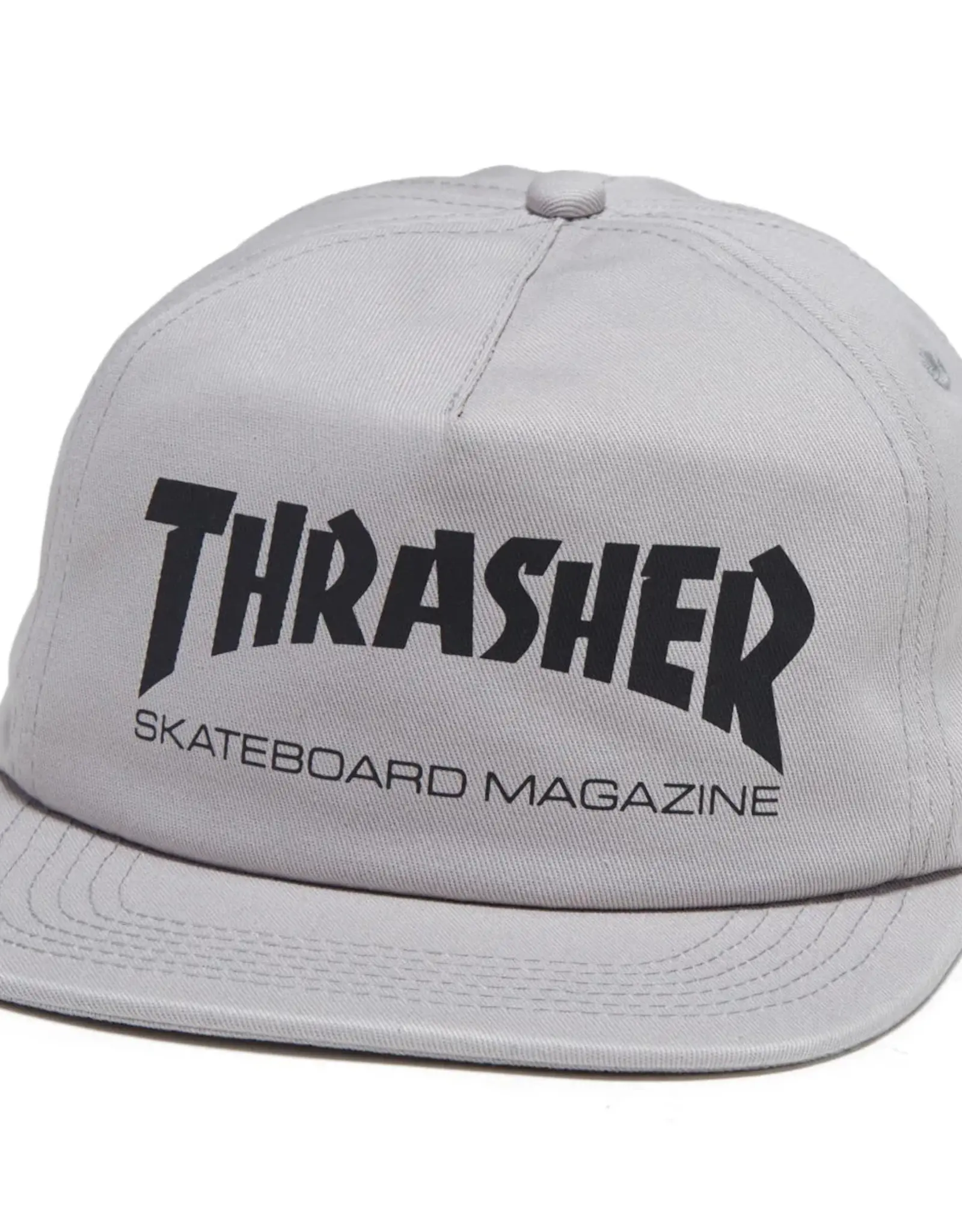 THRASHER Skate Mag Snapback Hat - Grey/Black
