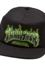 THRASHER Airbrush Snapback Hat - Black