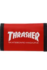 THRASHER Skatemag Velcro Wallet - Red