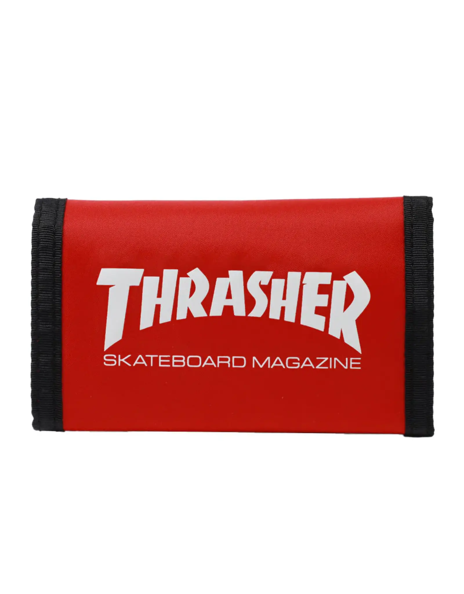 THRASHER Skatemag Velcro Wallet - Red