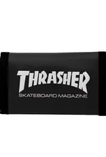 THRASHER Skatemag Velcro Wallet - Black