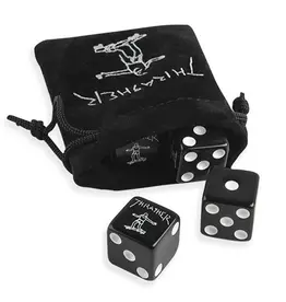 THRASHER Gonz Dice Set - Black