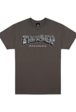 THRASHER Disco By Spanky Tee - Charcoal