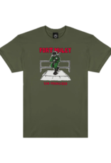 THRASHER Fort Miley By Mike Gigliotti Tee - Army Green