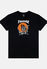 THRASHER Skate Outlaw tee - Black