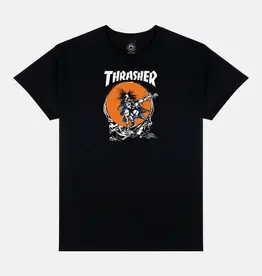 THRASHER Skate Outlaw tee - Black