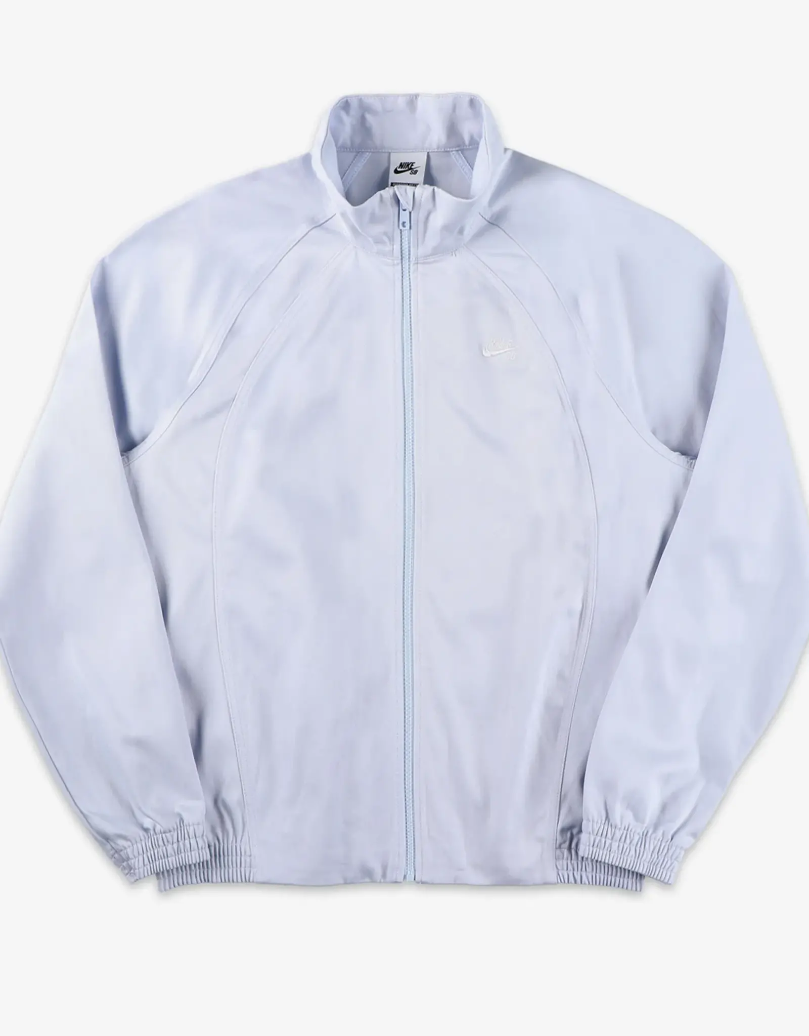 NIKE SB Denim Full-Zip Track Jacket - Football Grey / White