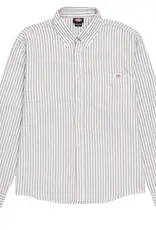 DICKIES Gallatin L/S Woven Chambray Shirt - Egret