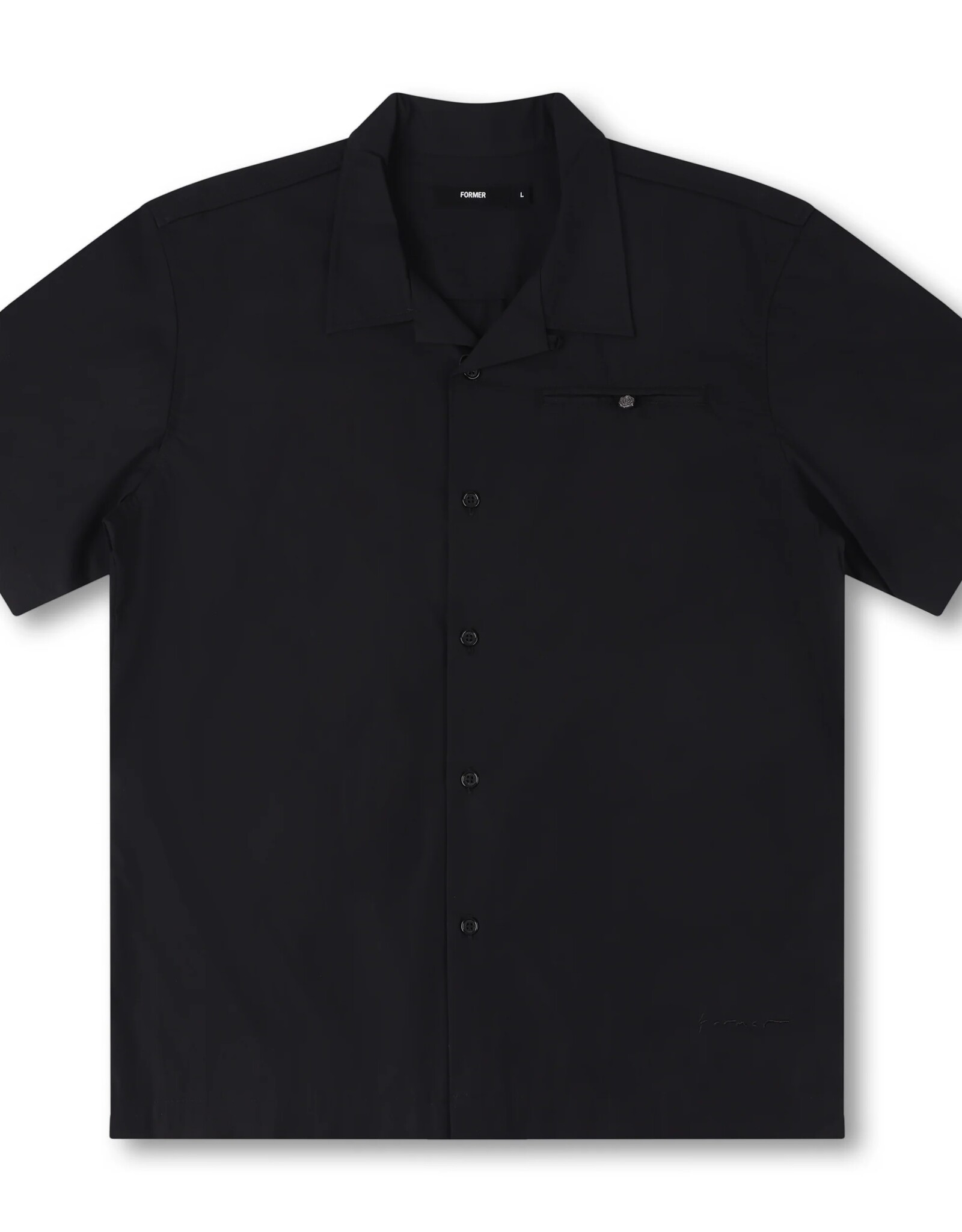 FORMER Rose Marilyn S/S Button Down Shirt