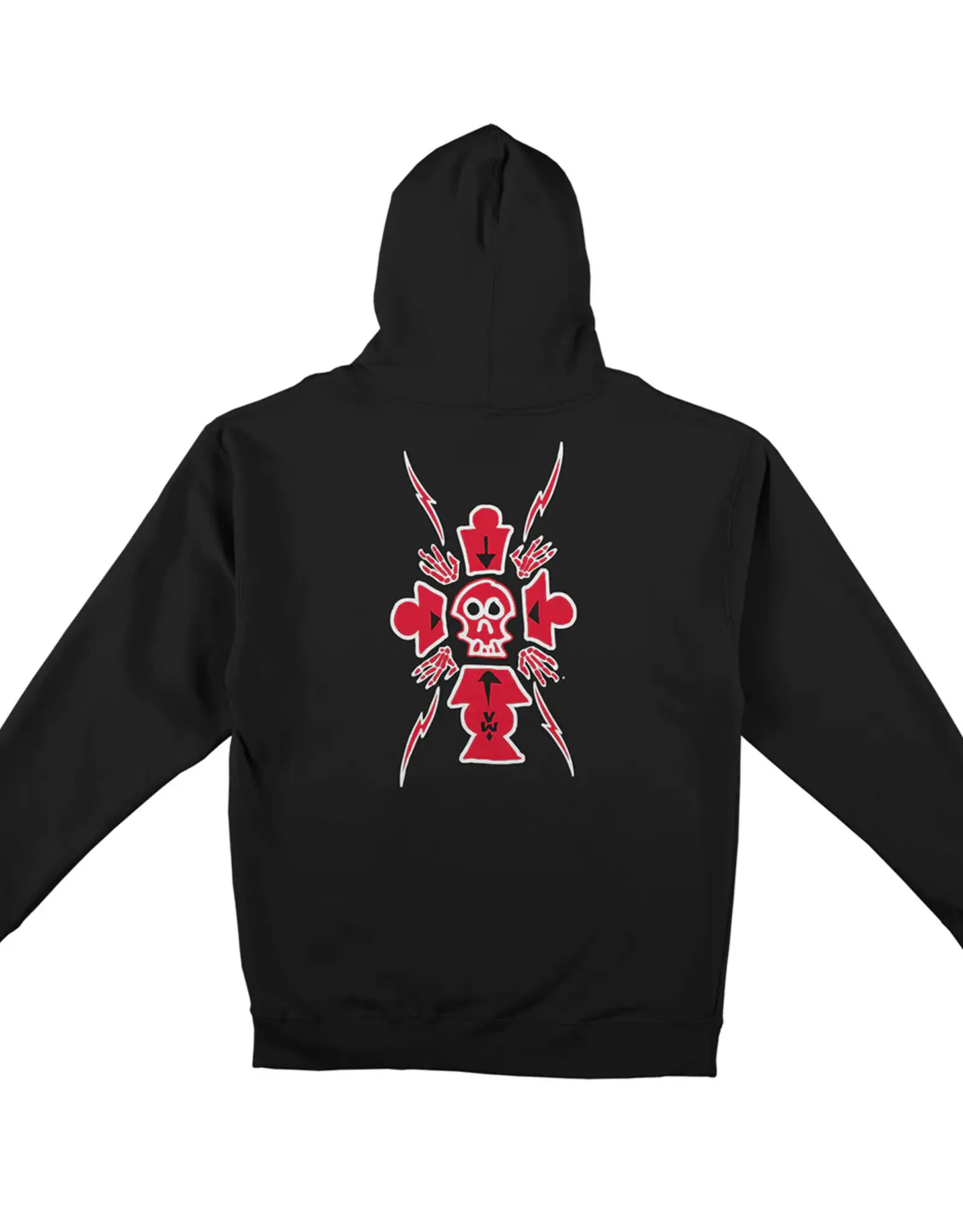 KROOKED Van Wastell Hoodie - Black