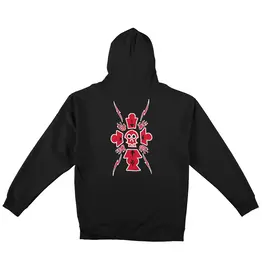 KROOKED Van Wastell Hoodie - Black