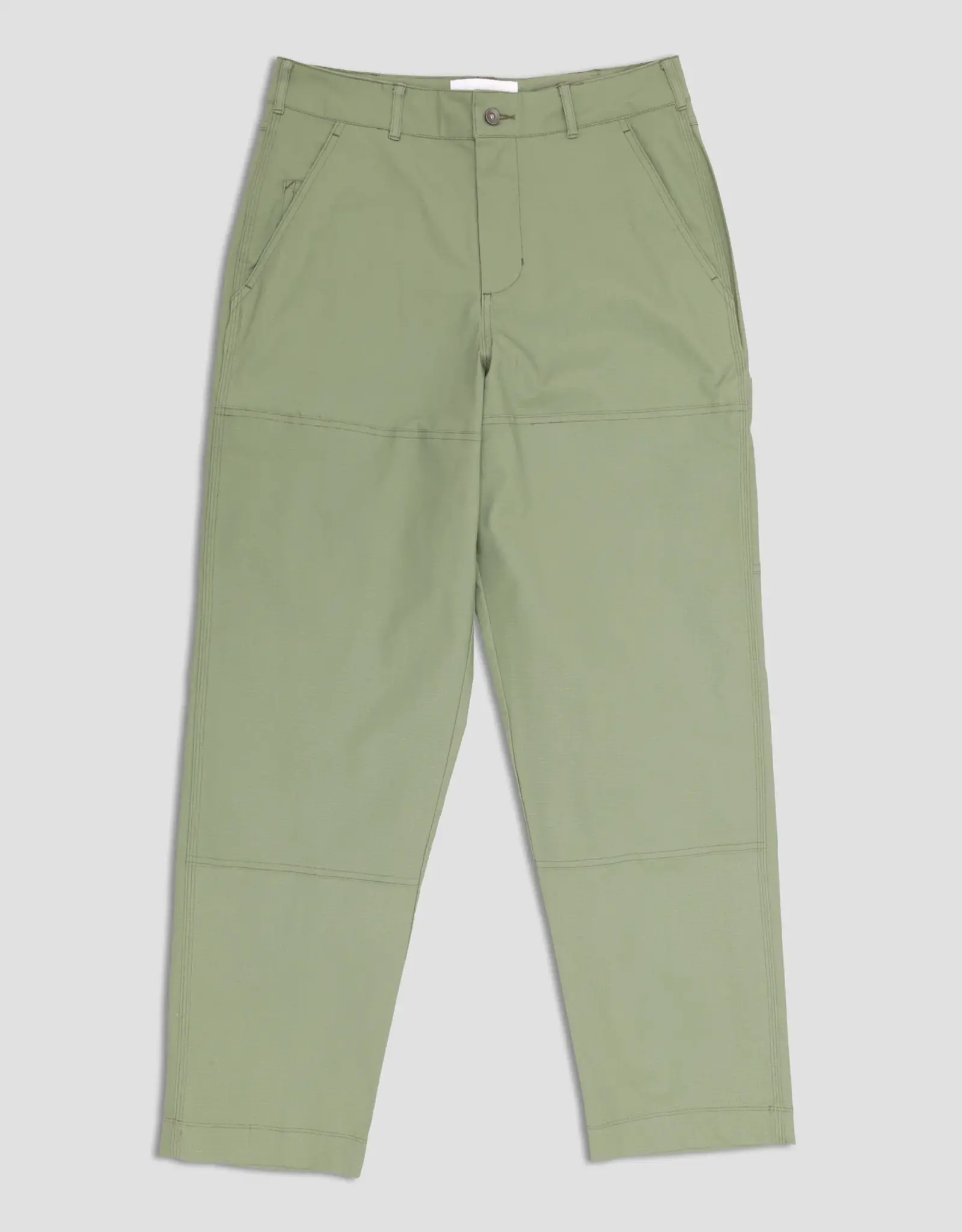 NIKE NIKE SB CONTRAST STITCH DOUBLE KNEE PANT - OIL GREEN