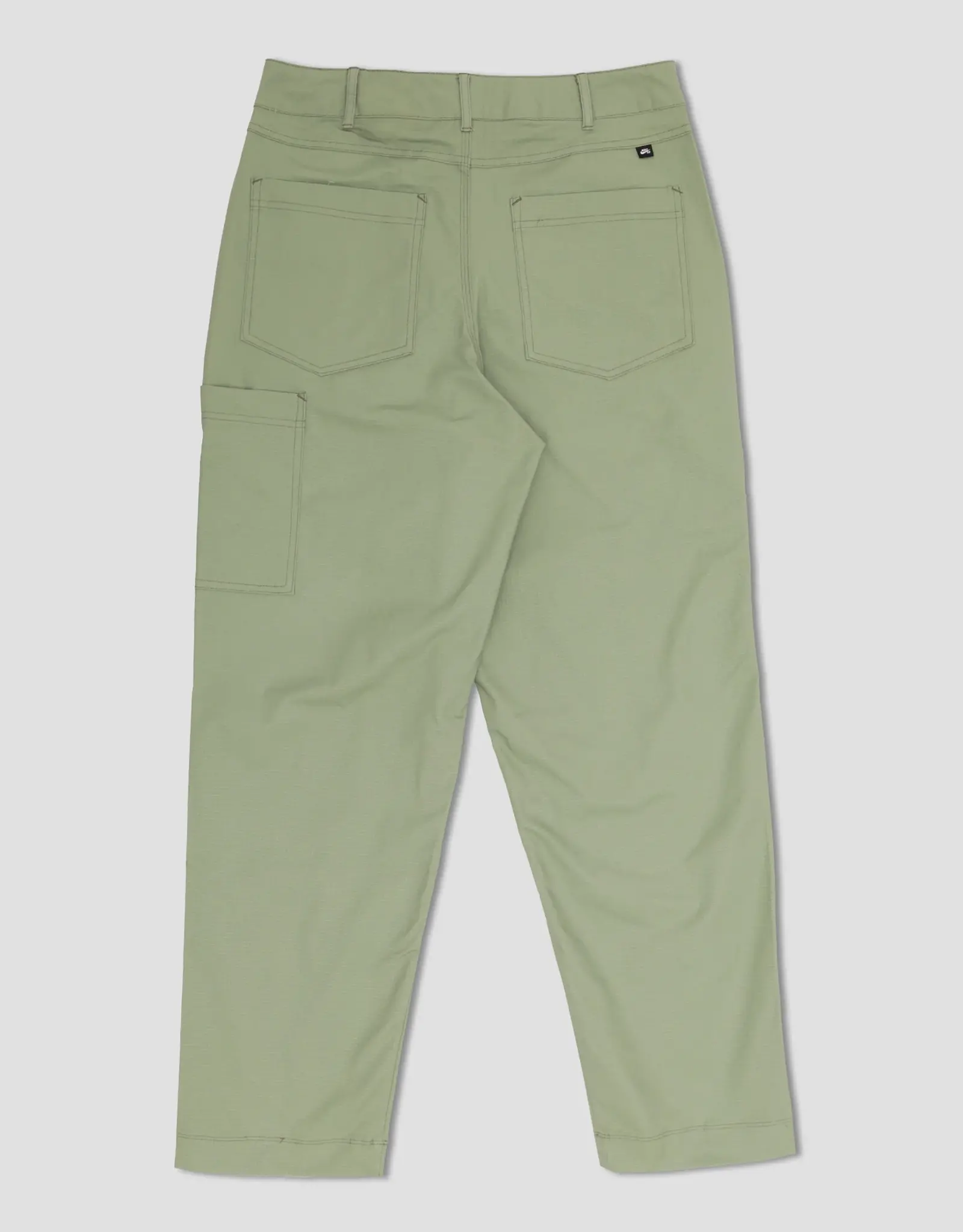 NIKE NIKE SB CONTRAST STITCH DOUBLE KNEE PANT - OIL GREEN