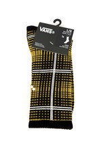 VANS Skate Plaid Crew Sock - Burnt Gold