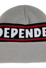 INDEPENDENT Bar Logo Long Shoreman Beanie - Grey