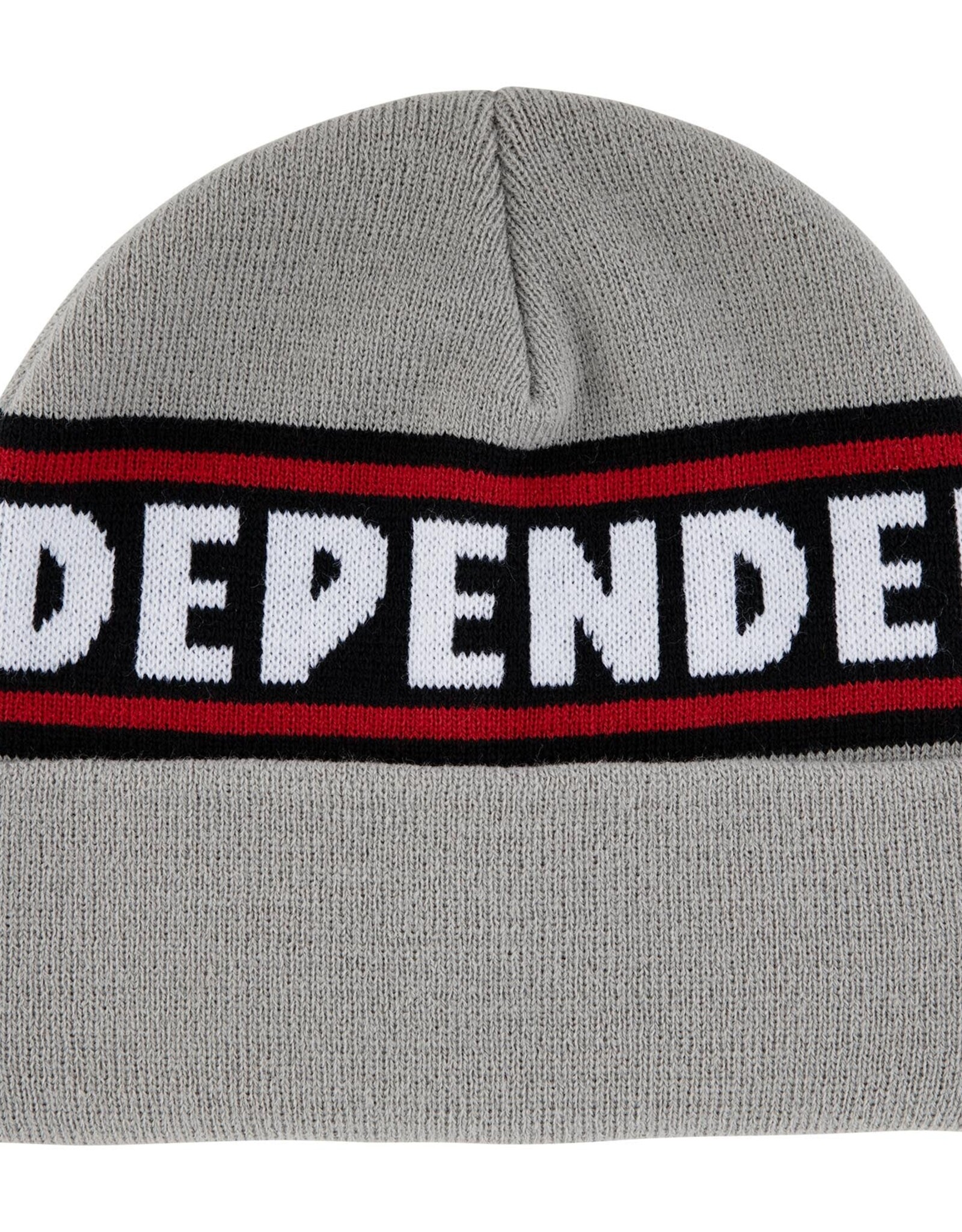 INDEPENDENT Bar Logo Long Shoreman Beanie - Grey